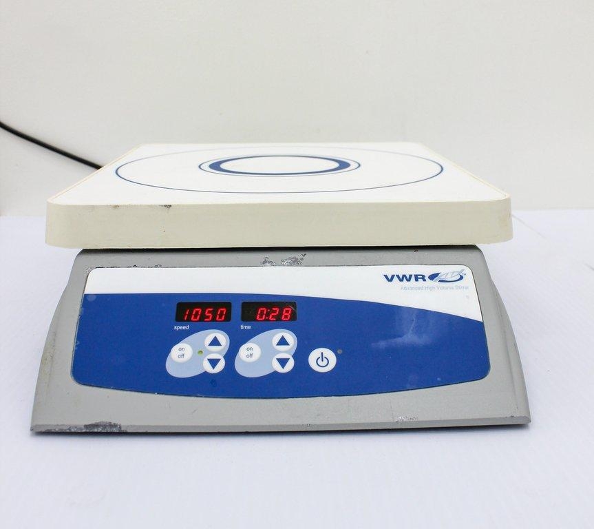 VWR 986922 Stir Plate High Volume 25L 60 to 1400 RPM 120V Microprocessor Control